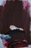 Hohe See, Acryl a. Papier, 40x30 cm, 1994